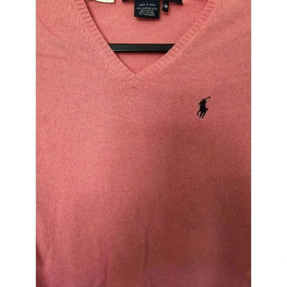 Ralph Lauren Sport Medium Sweater Pink - Picture 8 of 8